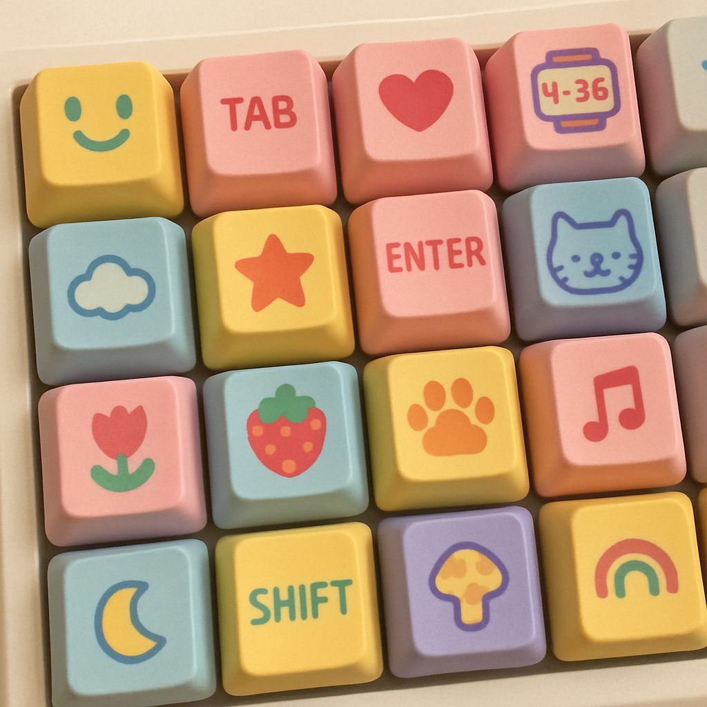 Top 10 Adorable Keycap Designs for Collectors