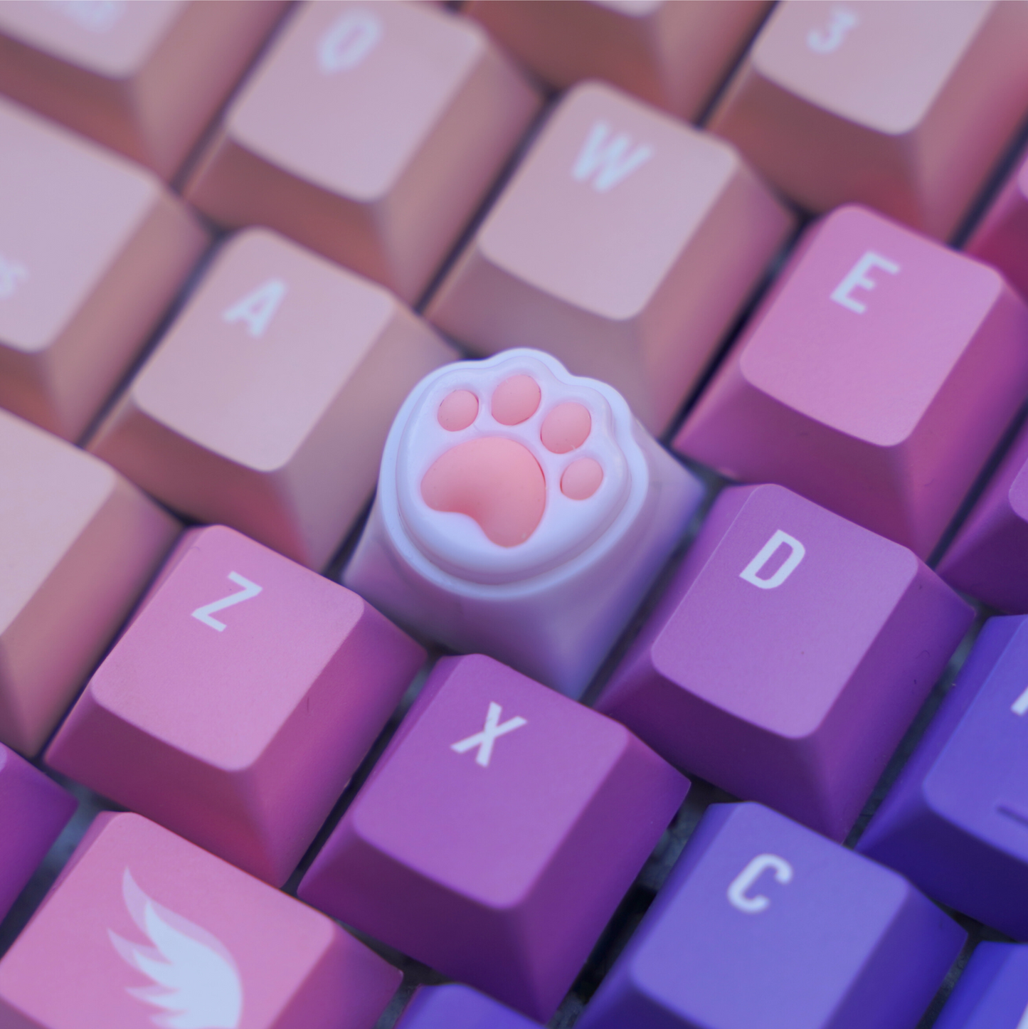 Cute Cat Paw Artisan Keycap