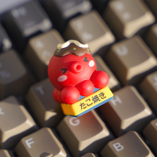 Cute Octopus Artisan Keycap