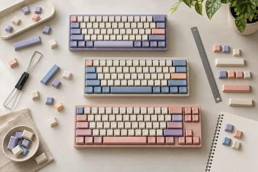Catppuccin keycap compatibility for compact and full-size mechanical keyboards