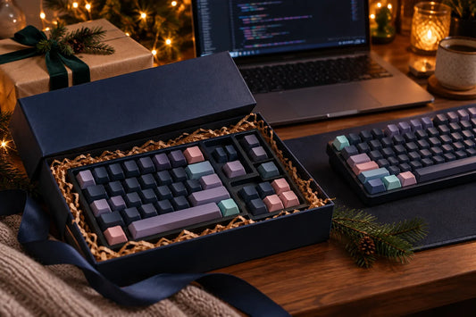 Christmas keycap gift for a programmer with a mechanical keyboard