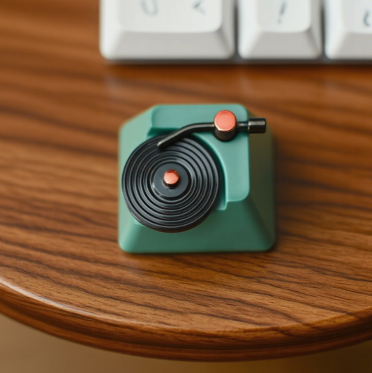 Vintage Vinyl Artisan Keycap