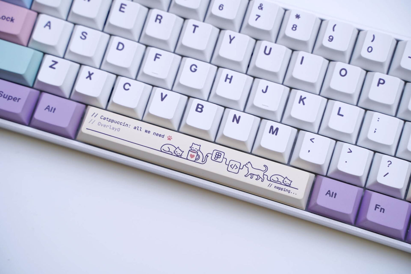 Catppuccin Keycap Set - Light theme - PBT Dye-Sub