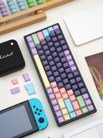 Catppuccin Theme Keycap Set (PBT Dye-Sub) - In Stock