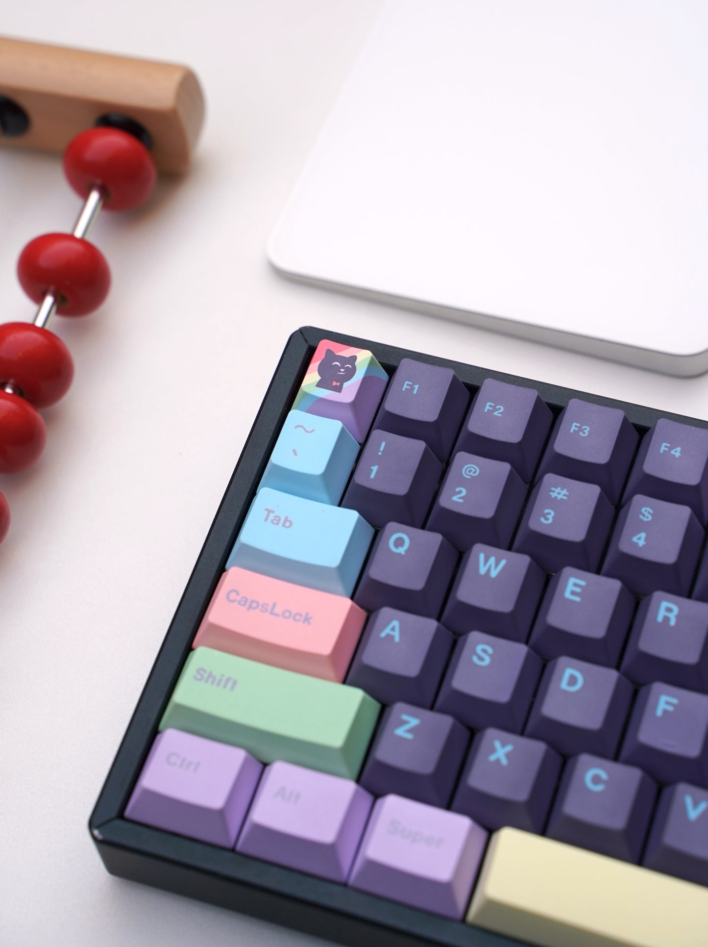 Catppuccin Theme Keycap Set (PBT Dye-Sub) - In Stock